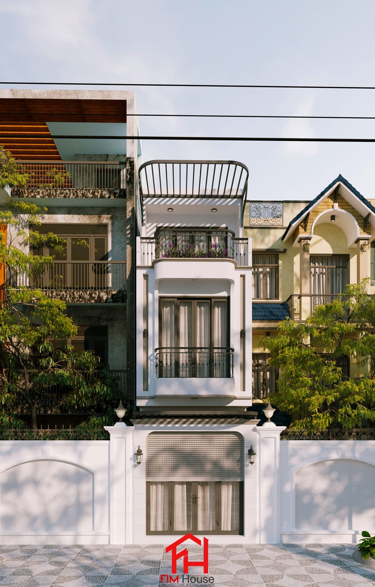 mẫu thiết kế nhà 3 tầng