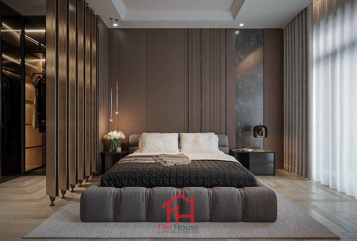 Thiết kế nội thất phòng ngủ master