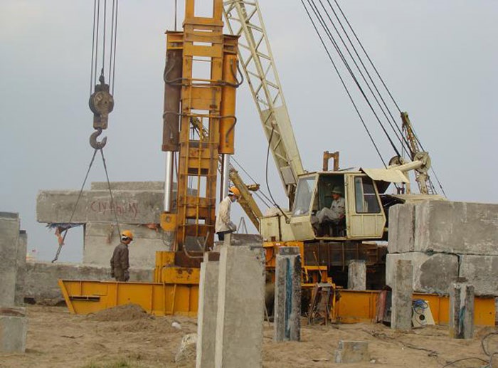 ép cọc trước và ép cọc sau bê tông cốt thép