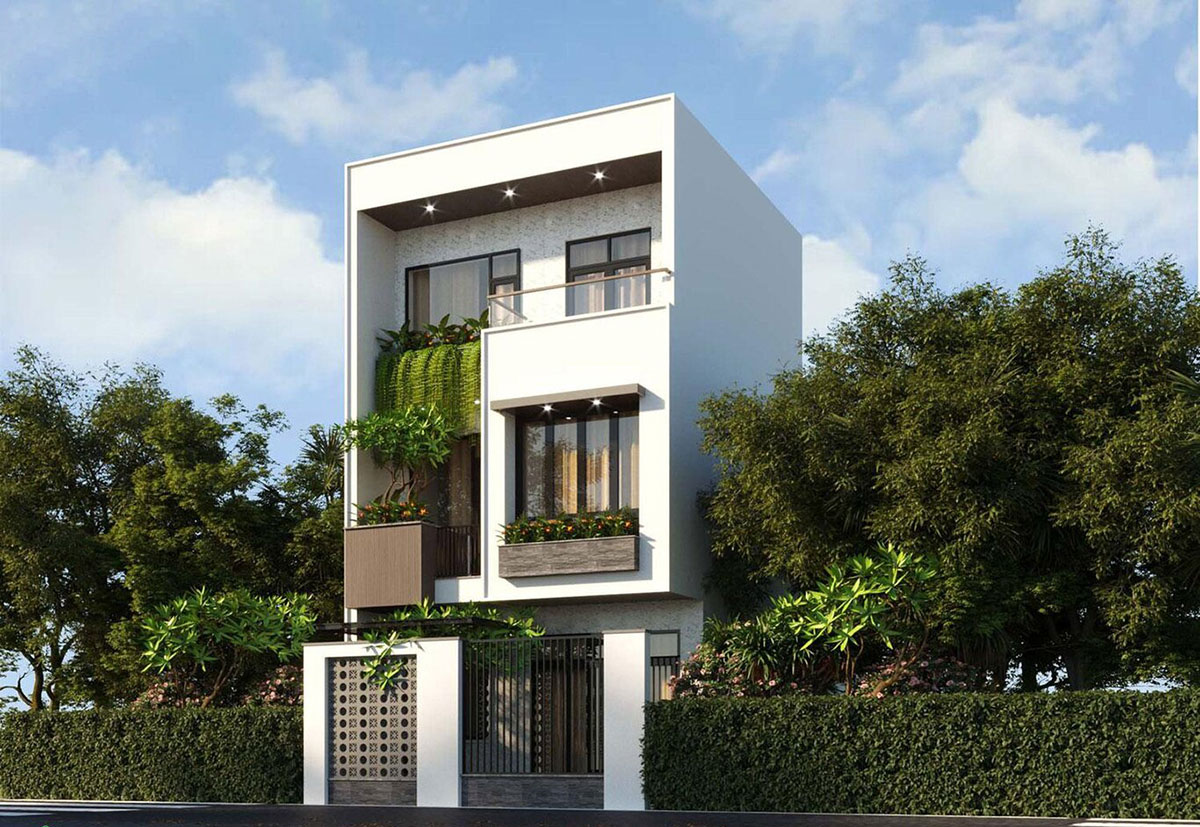 Thiết kế nhà 3 tầng
