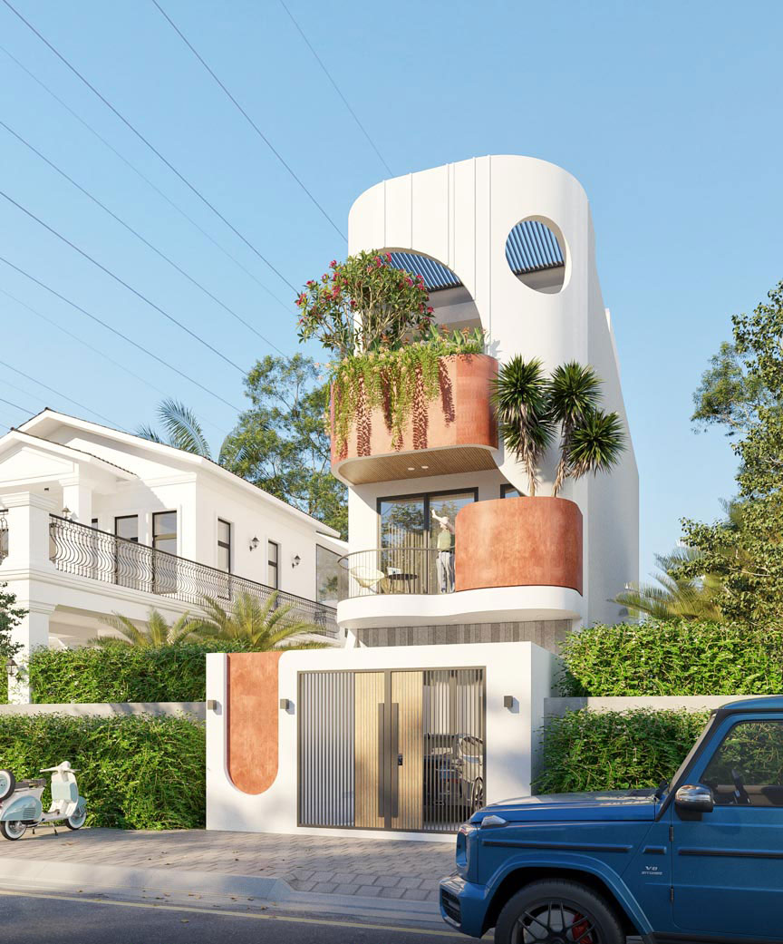 Thiết kế nhà 3 tầng