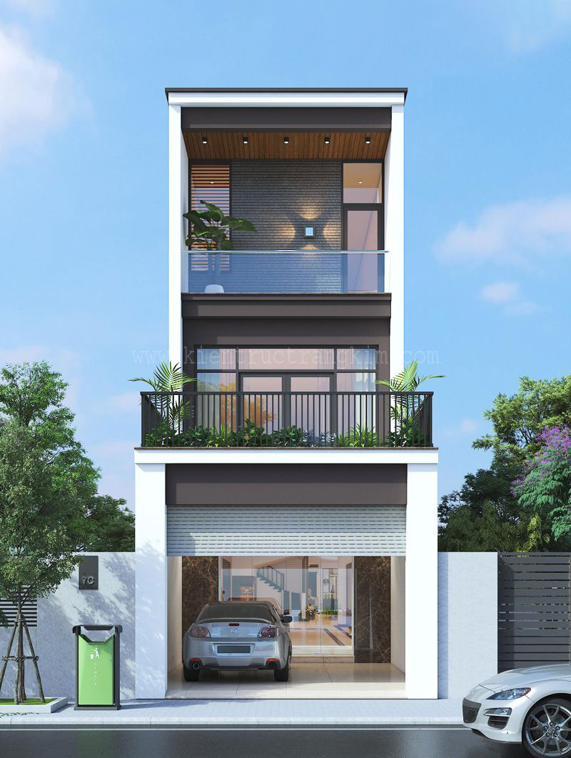 Thiết kế nhà 3 tầng