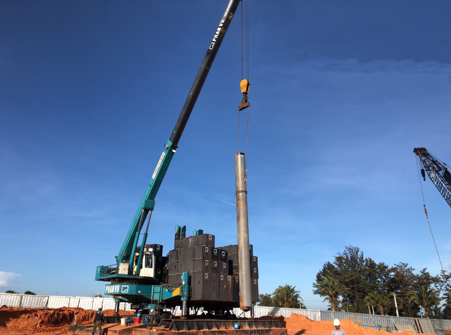 Quy trình ép cọc bê tông cốt thép