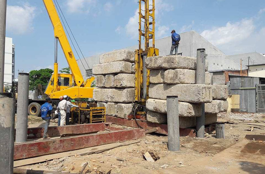 Quy trình ép cọc bê tông cốt thép