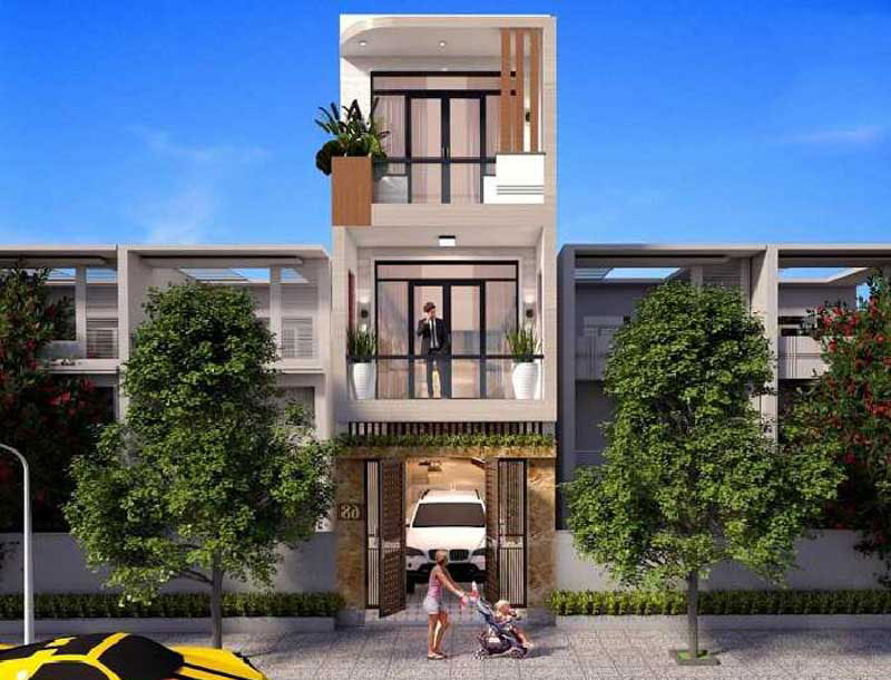 Thiết kế nhà 3 tầng