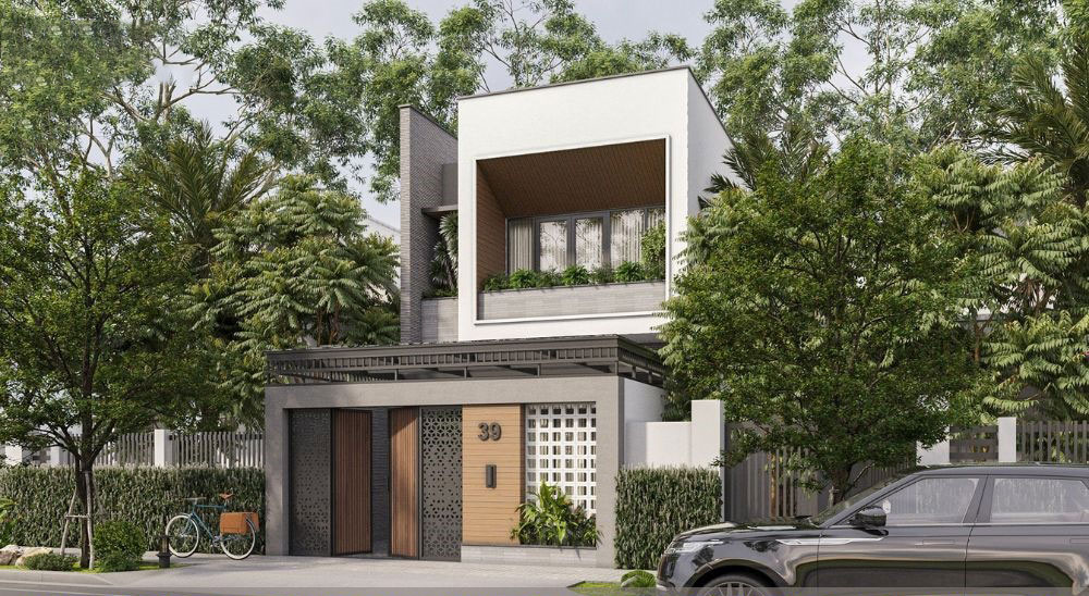 thiết kế nhà ngang 6m dài 15m 2 tầng