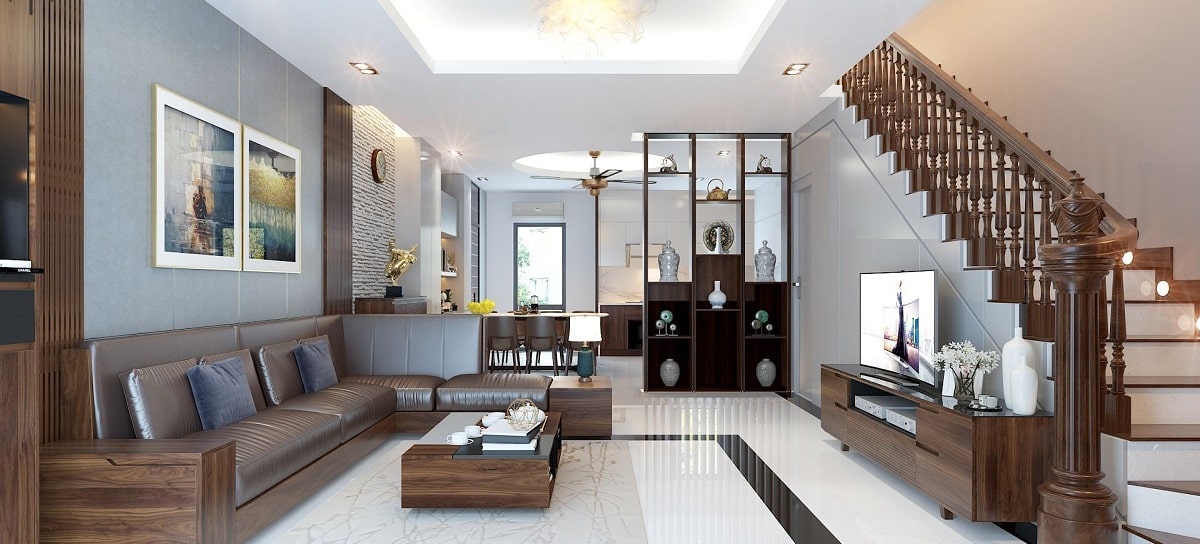 thiết kế nội thất phòng khách