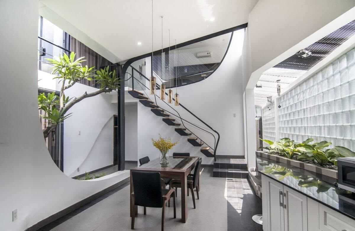 mẫu thiết kế giếng trời