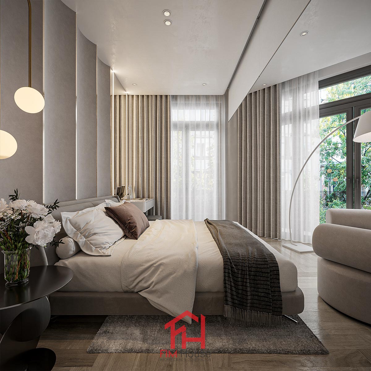 mẫu thiết kế nội thất phòng ngủ