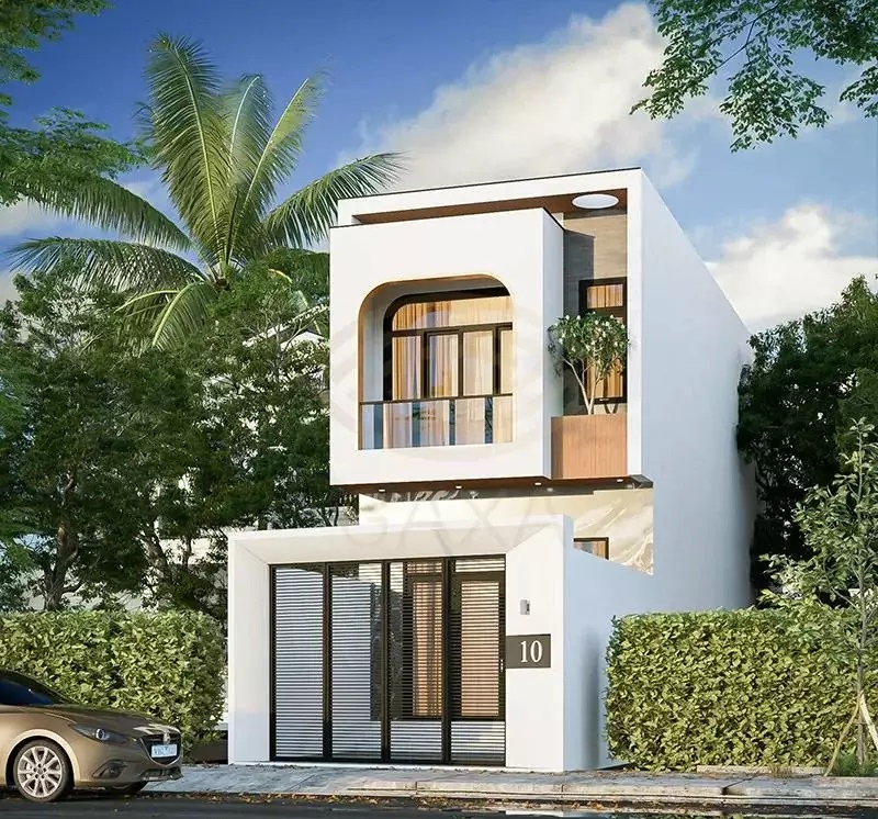 mẫu thiết kế nhà 2 tầng