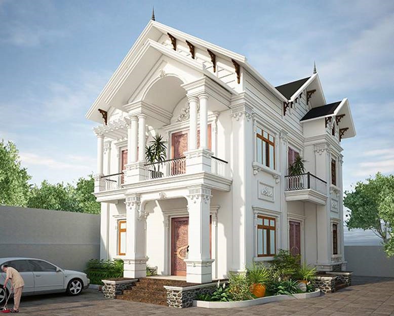 mẫu thiết kế nhà 2 tầng