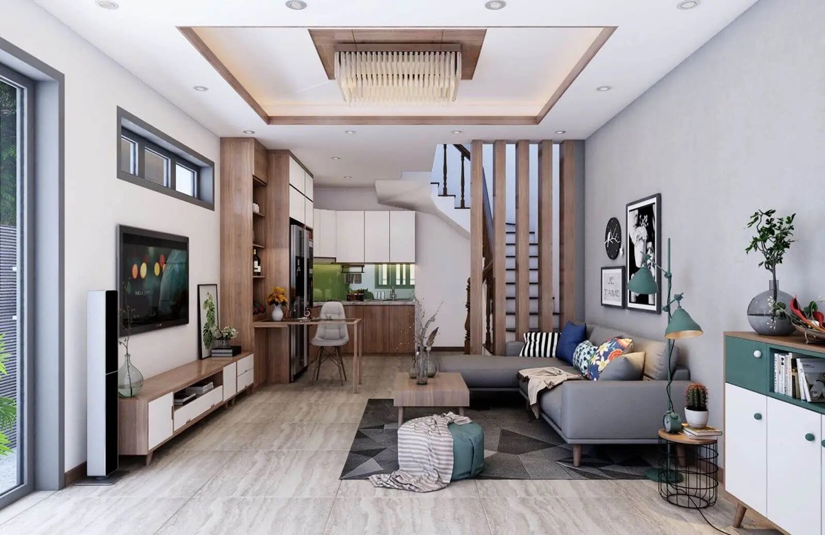 thiết kế nội thất phòng khách