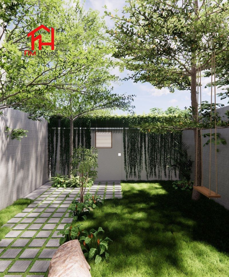 Ý tưởng thiết kế nhà phố diện tích nhỏ có không gian xanh