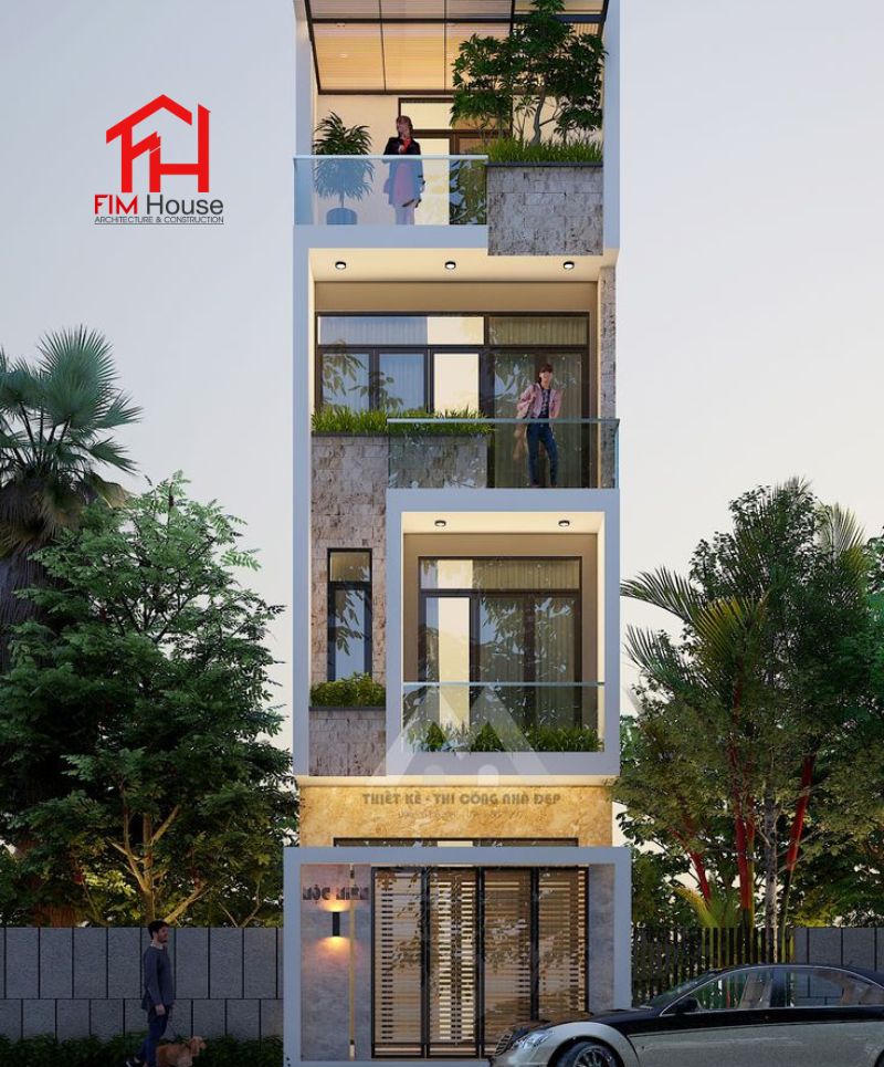 nhà phố mặt tiền 4m