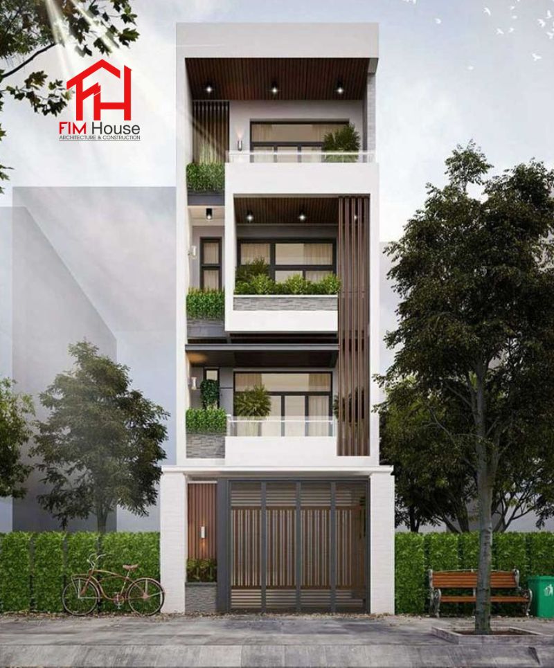 nhà phố mặt tiền 4m