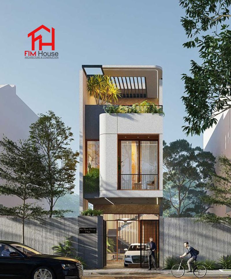 thiết nhà phố mặt tiền 4m