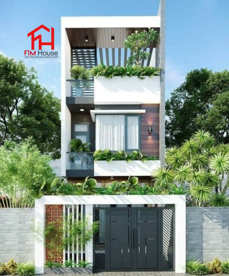 thiết nhà phố mặt tiền 4m