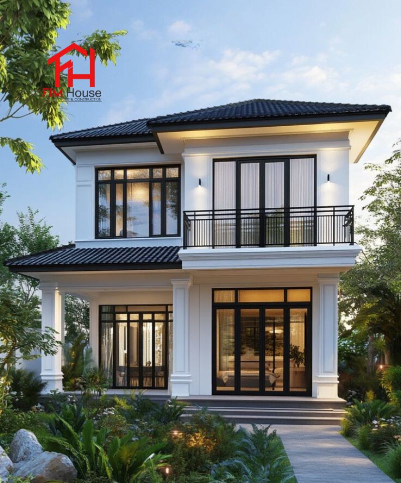 nhà phhoos 2 tầng Phong cách Nhật Bản