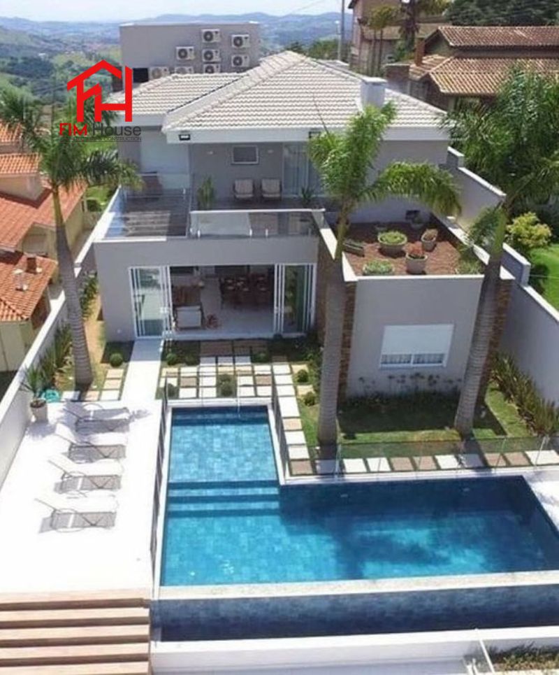 vị trí hướng hồ bơi