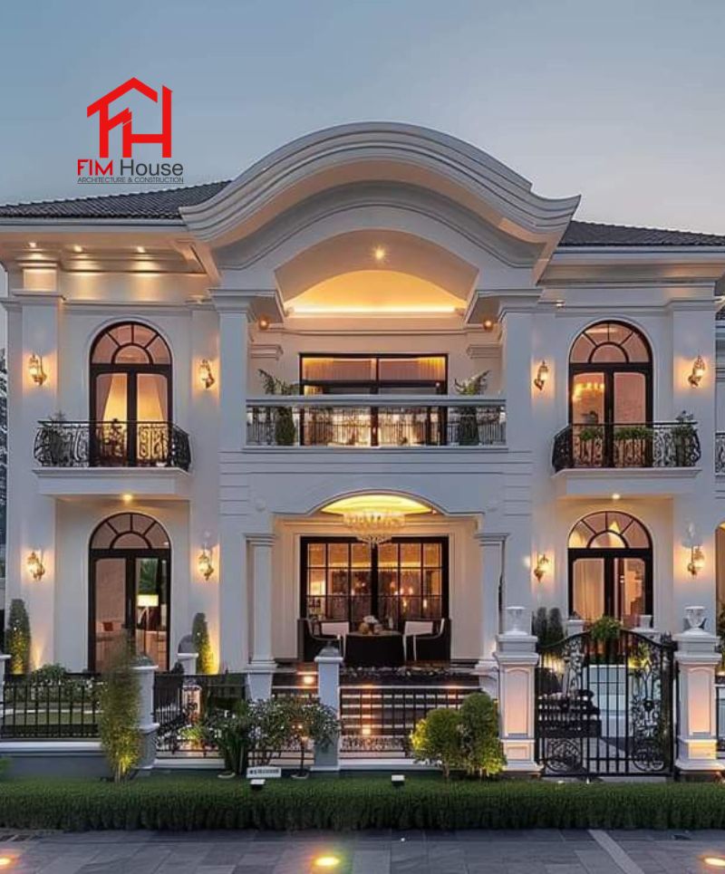 mẫu biệt thự lâu dài đẹp