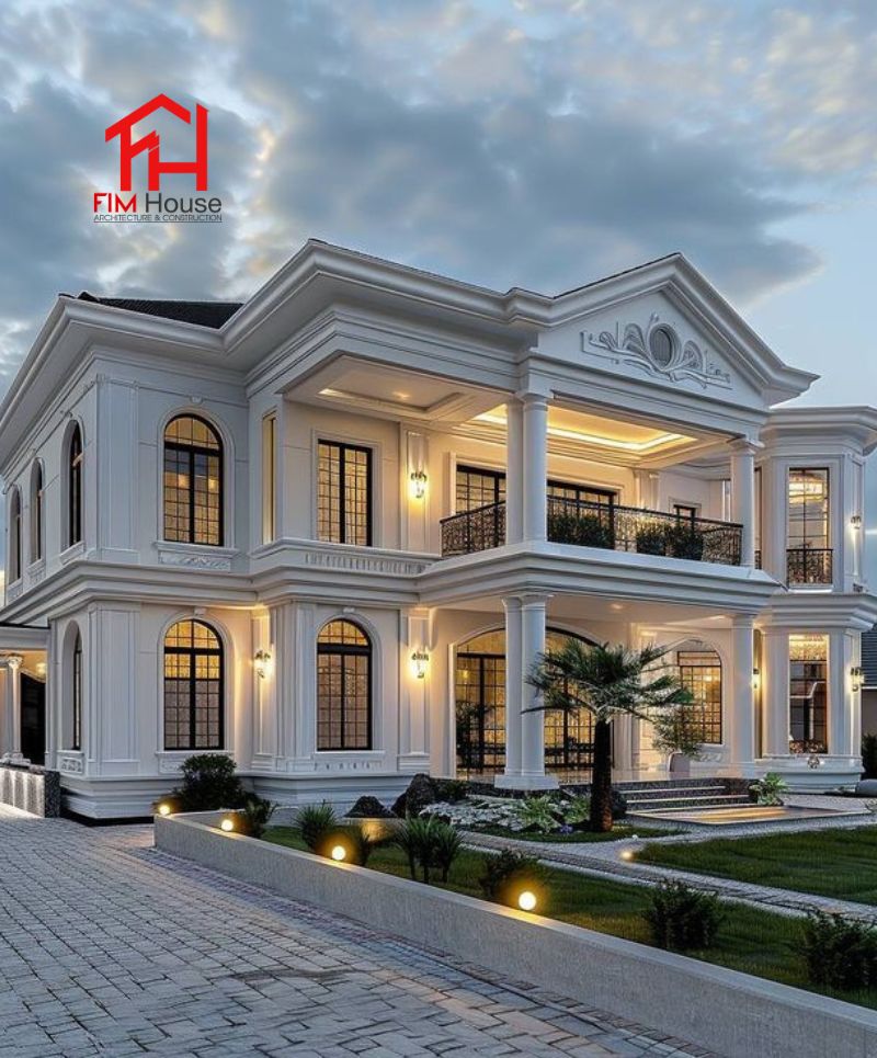 mẫu biệt thự lâu dài đẹp