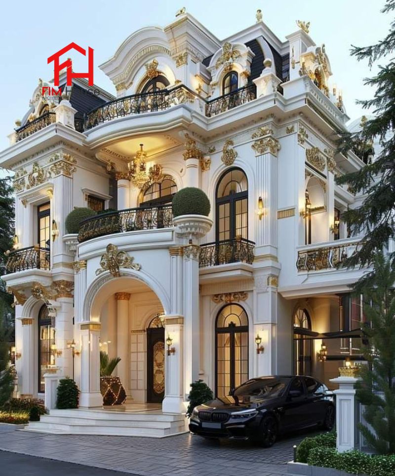 mẫu biệt thự lâu dài đẹp
