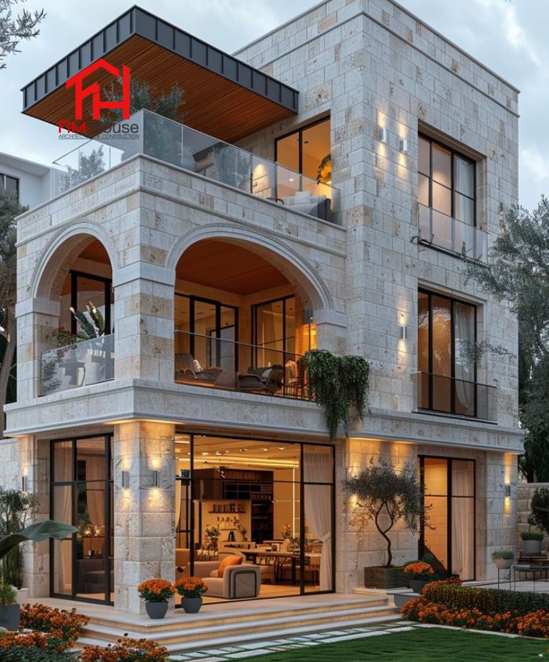 mẫu biệt thự lâu dài đẹp