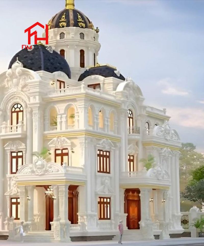 mẫu biệt thự lâu dài đẹp
