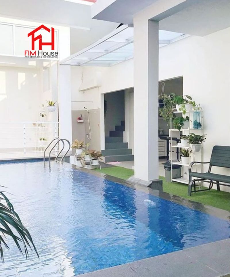 phong cách thiết kế hồ bơi