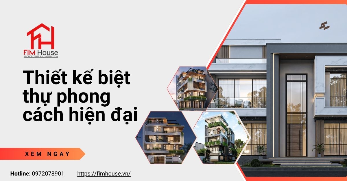 biệt thự không gian mở