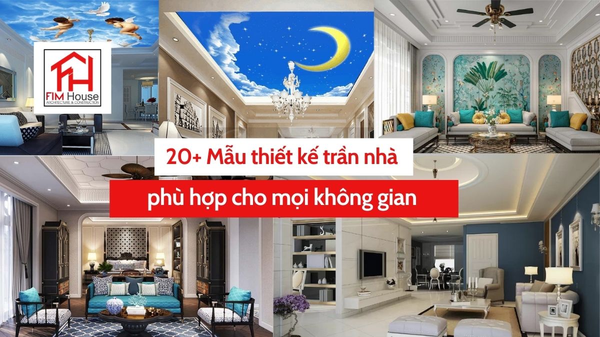mẫu thiết kế trần nhà