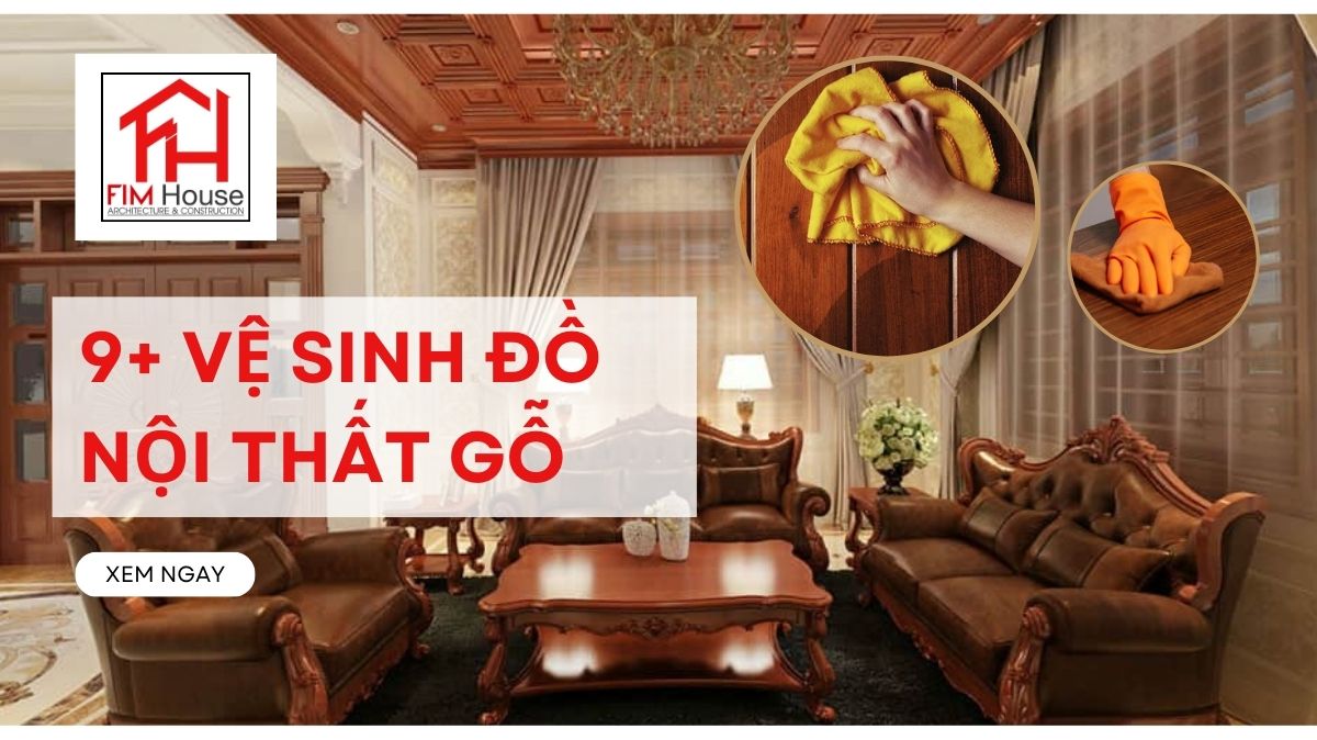 vệ sinh đồ nội thất gỗ