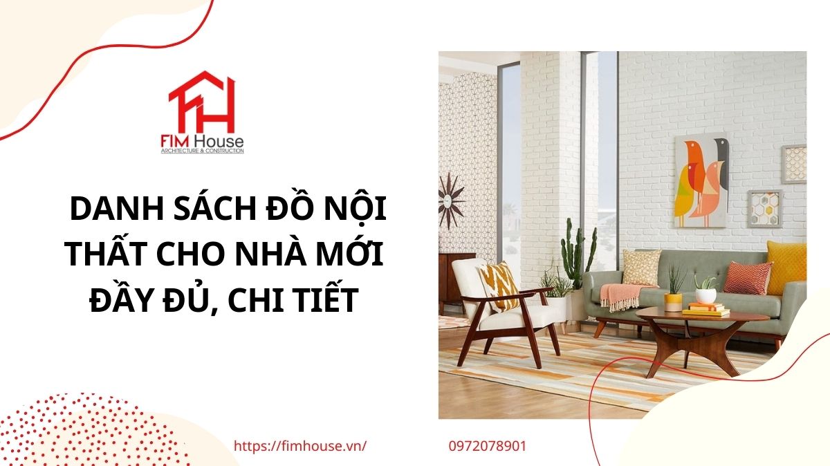 đồ nội thất cho nhà mới