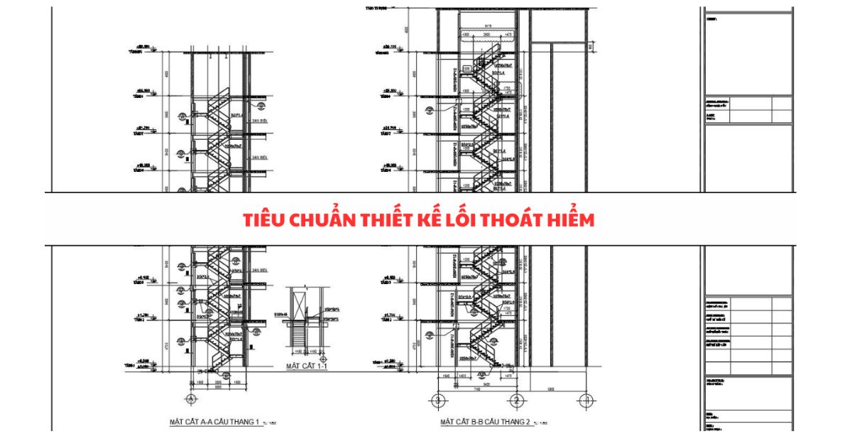 tiêu chuẩn lối thoát hiểm