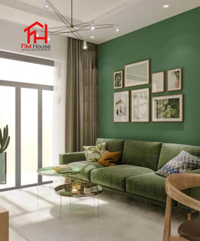 phối màu sắc nội thất hài hòa