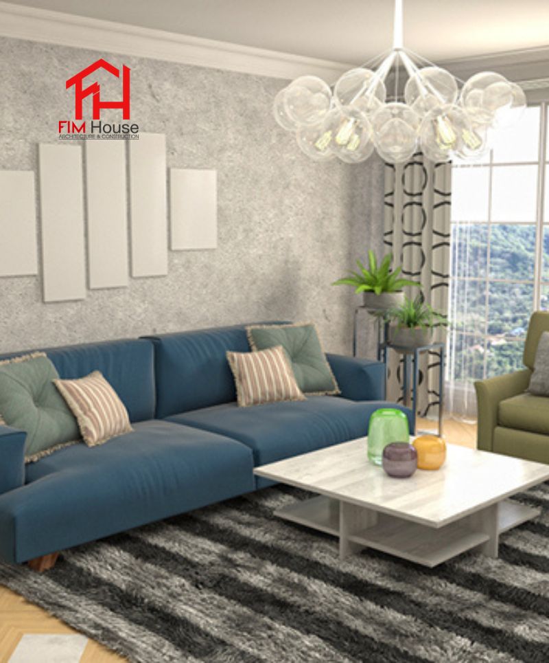 phối màu sắc nội thất hài hòa