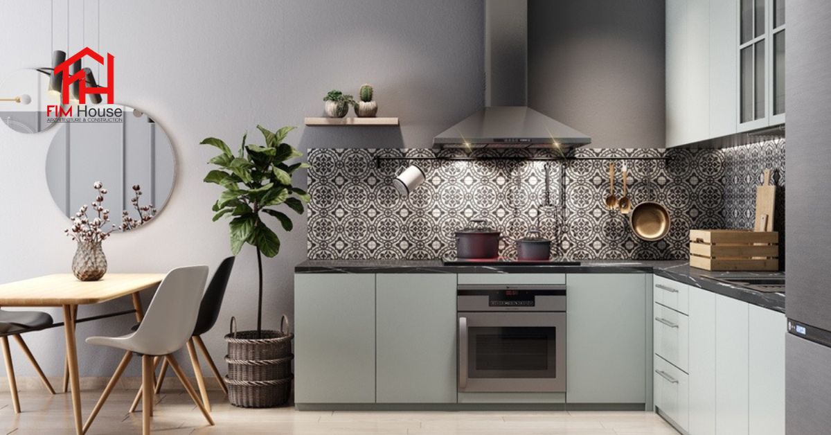 màu sắc phòng bếp