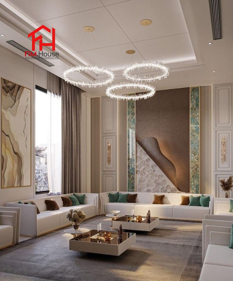 Mẫu thiết kế phòng khách hiện đại