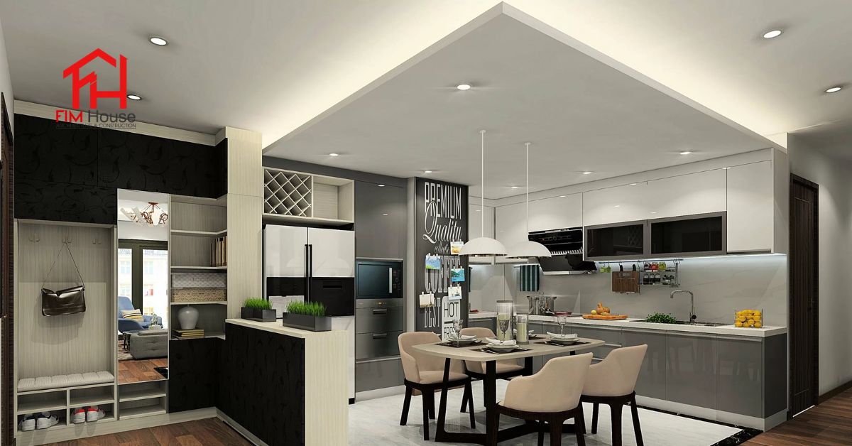 Mẫu trần nhà cho phòng bếp