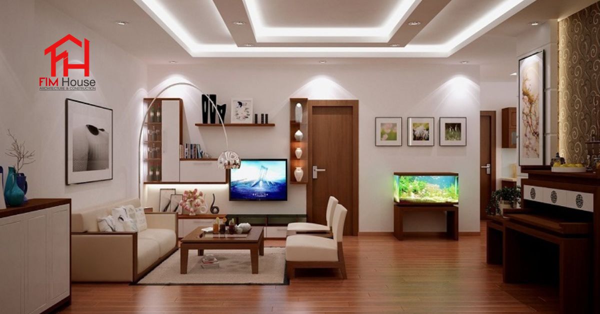 Mẫu trần nhà cho phòng khách