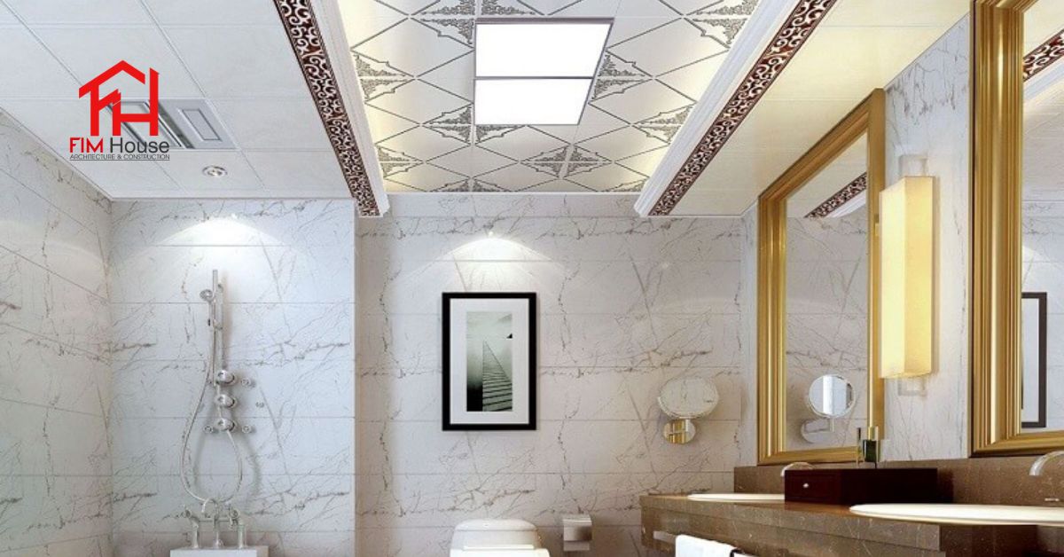 trần nhà phòng tắm