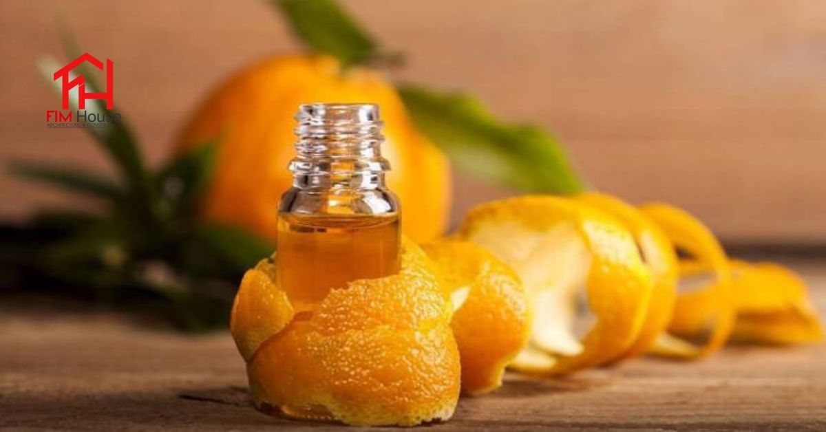 xông nhà vỏ cam quýt