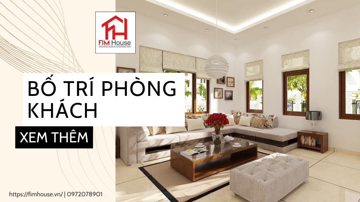 nguyên tắc bố trí phòng khách