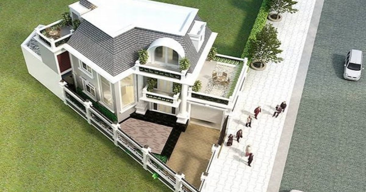 Hình dáng nhà không cân đối