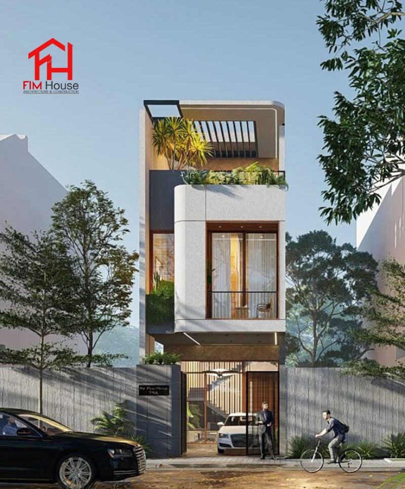1 trệt 1 lầu hiện đại