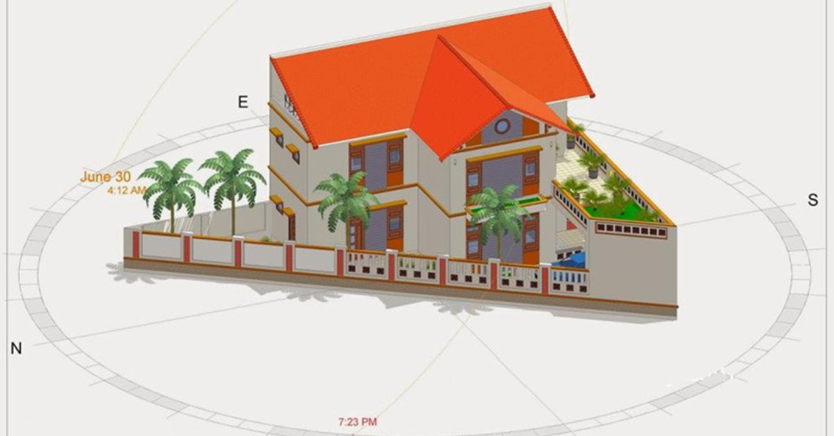 Vị trí nhà không tốt