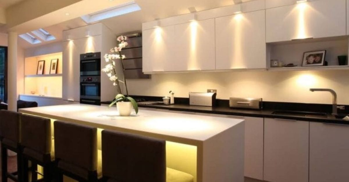 chiếu sáng từng khu