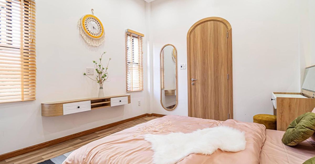 ưu tiên gương có dáng bo tròn