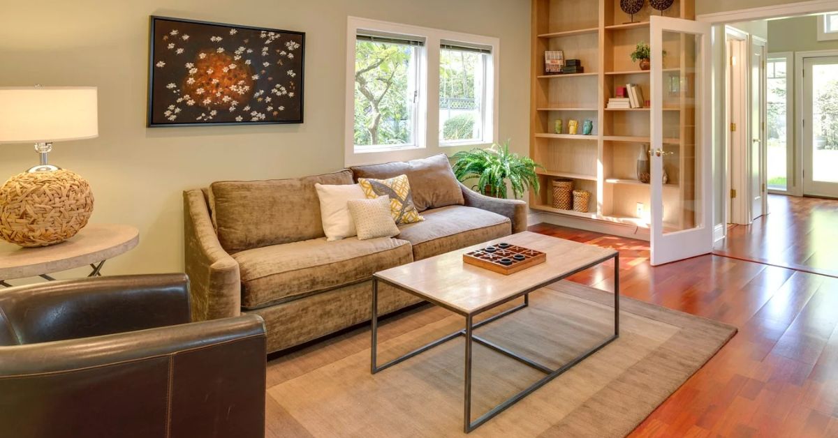 không gian sạch sẽ gọn gàng