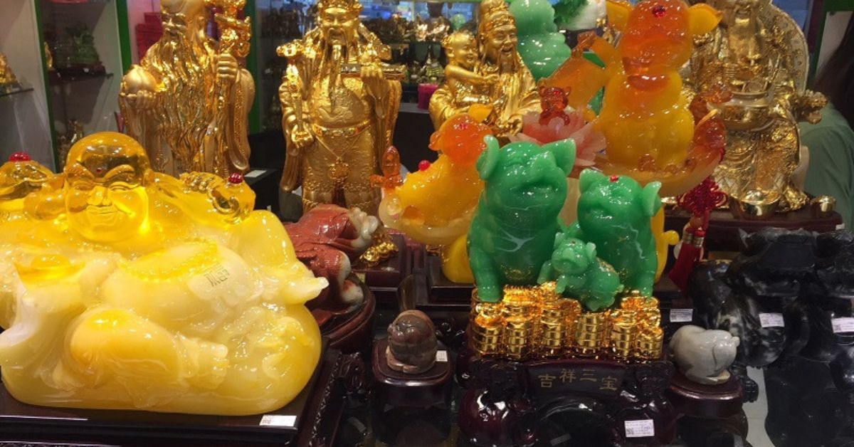 sử dụng vật phẩm phong thủy